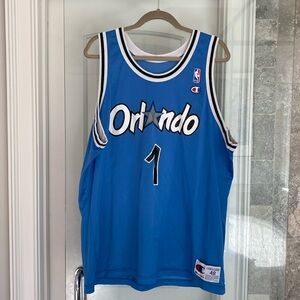 Y2K Orlando Magic Hardaway #1 NBA Champion Jersey XL